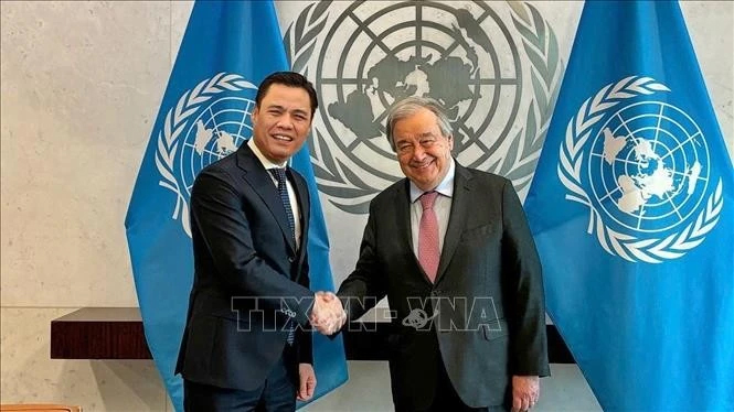 UN Secretary-General extends New Year wishes to Vietnamese leaders, people